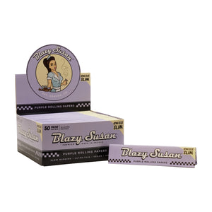 Blazy Susan King Size PURPLE Rolling Papers