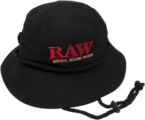 RAW Smokerman Bucket Hat - BLACK