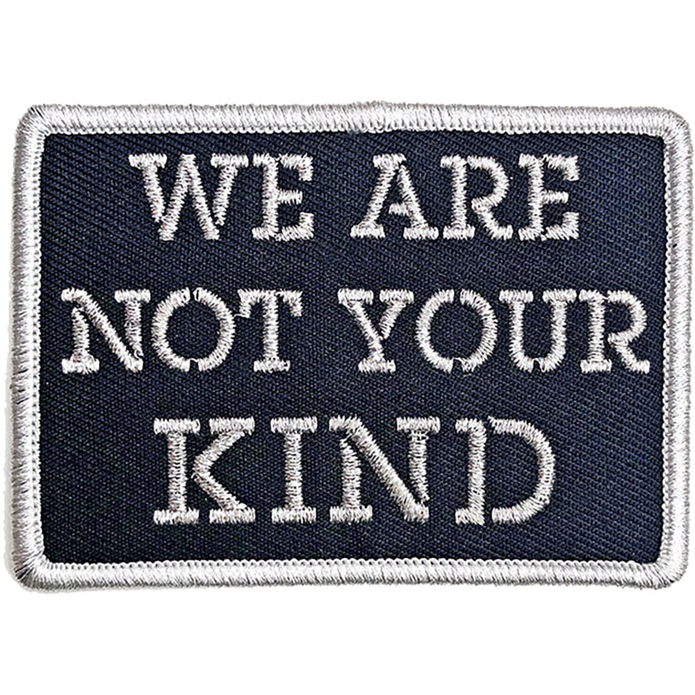 SLIPKNOT STANDARD PATCH: WE ARE NOT YOUR KIND STENCIL