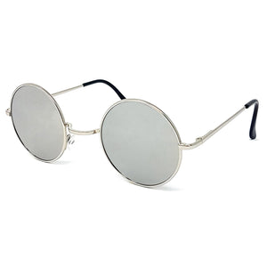 Medium Lens Mirrored Penny Glasses - 4 COLOURS