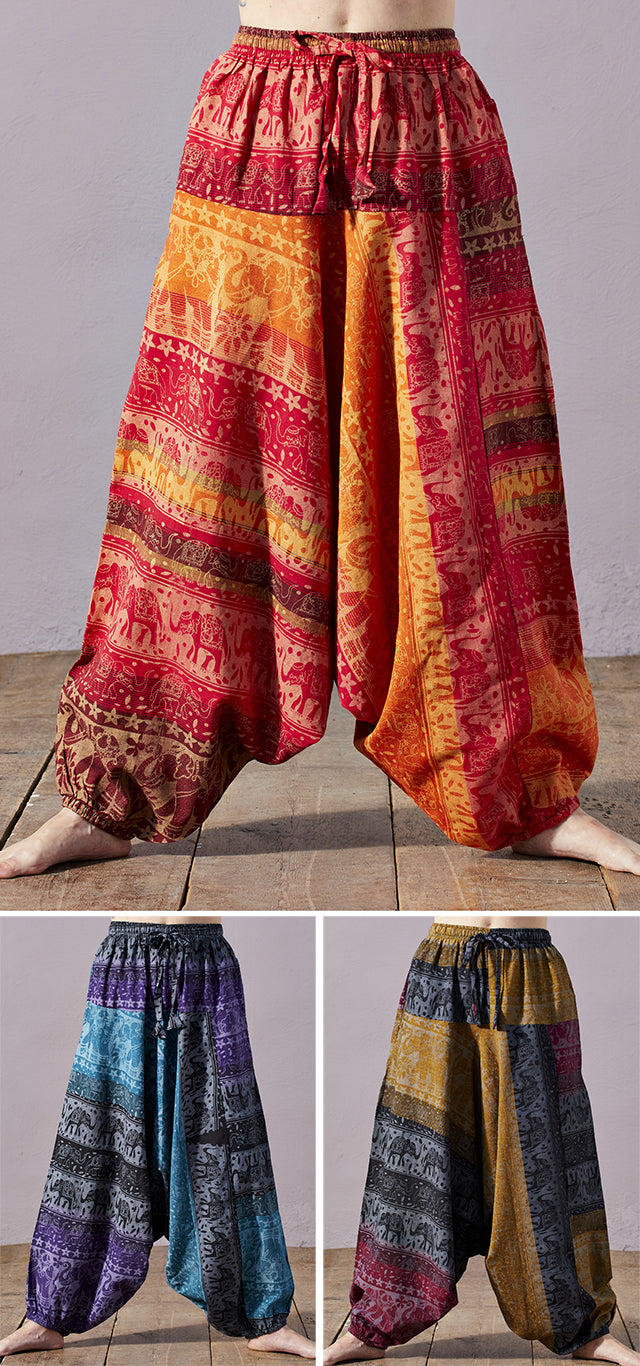 Roman Originals Harem Trousers for Women UK Ladies India | Ubuy