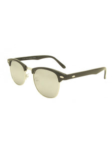 Classic Clubmaster Colour Mirror Lens Sunglasses - 4 COLOURS