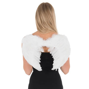 White Angel Feather Wings