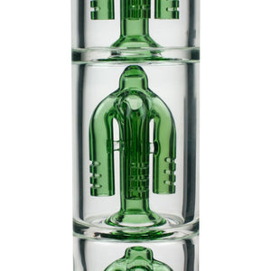 CHONGZ 37cm 'Green Nasty' Triple Perc 5mm