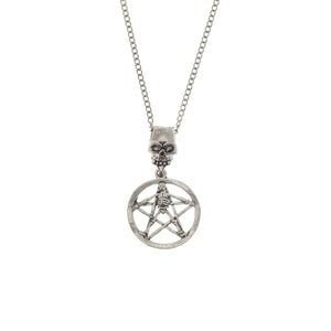 Skeleton Pentagram Necklace