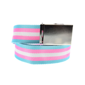Pride/Equality Canvas Webbing Belts (5 Choices)