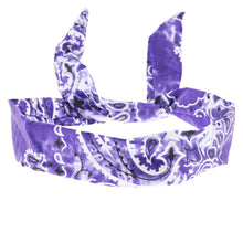 Load image into Gallery viewer, Acid Wash Paisley Design Wire Headband (3 COLOURS)
