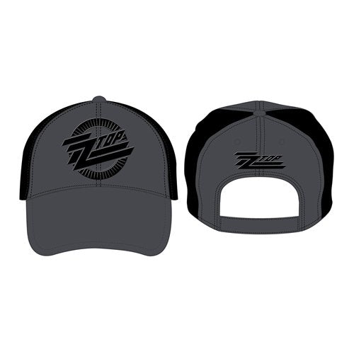 ZZ TOP UNISEX BASEBALL CAP: CIRCLE LOGO