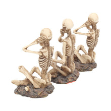 Load image into Gallery viewer, See No, Hear No, Speak No Three Wise Skeletons
