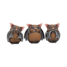 Load image into Gallery viewer, Three Wise Bats Figurines
