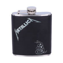 Load image into Gallery viewer, Metallica - Black Album Hip Flask 7oz
