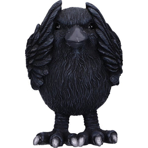 Three Wise Ravens Figurines