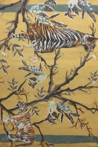 Oriental Tiger Print Scarf