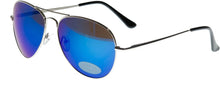 Load image into Gallery viewer, Classic Coloured Mirror Lens Aviator Sunglasses - 4 COLOURS
