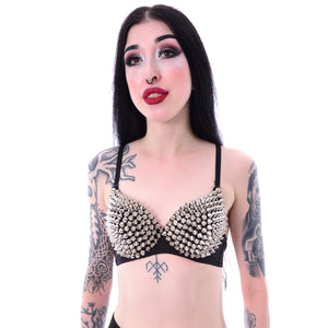 Poizen Cone Spike Bra