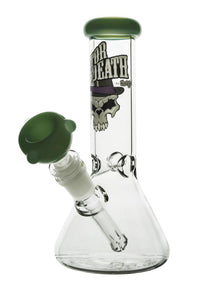 Dr Death Glass Beaker Ice Waterpipe 19cm – Green