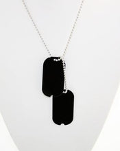Load image into Gallery viewer, Dog Tags - BLACK
