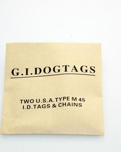 Dog Tags - SILVER