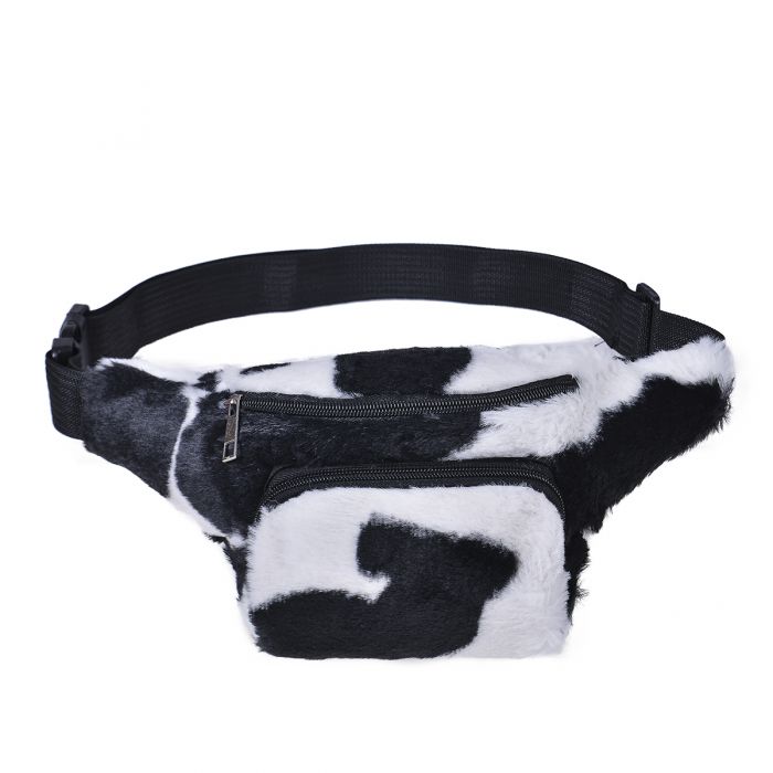 Cow print sales bum bag