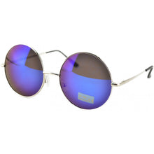 Load image into Gallery viewer, Medium Lens Mirrored Penny Glasses - 4 COLOURS
