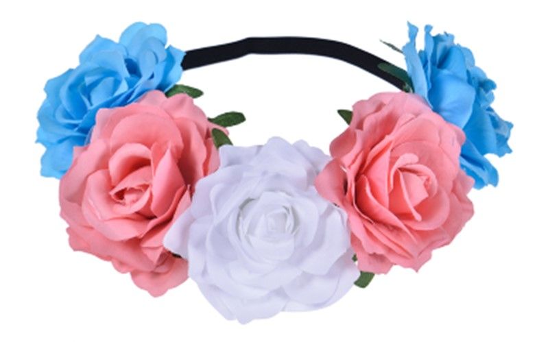 Large Trans Flower Garland