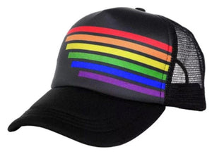 Pride Trucker Cap - Black