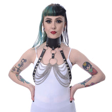 Load image into Gallery viewer, HONOUR Harness - Black/Silver

