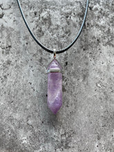 Load image into Gallery viewer, Amethyst Fixed Point Pendant
