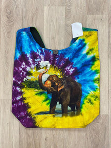 Elephant Tie Dye Shoulder Bag
