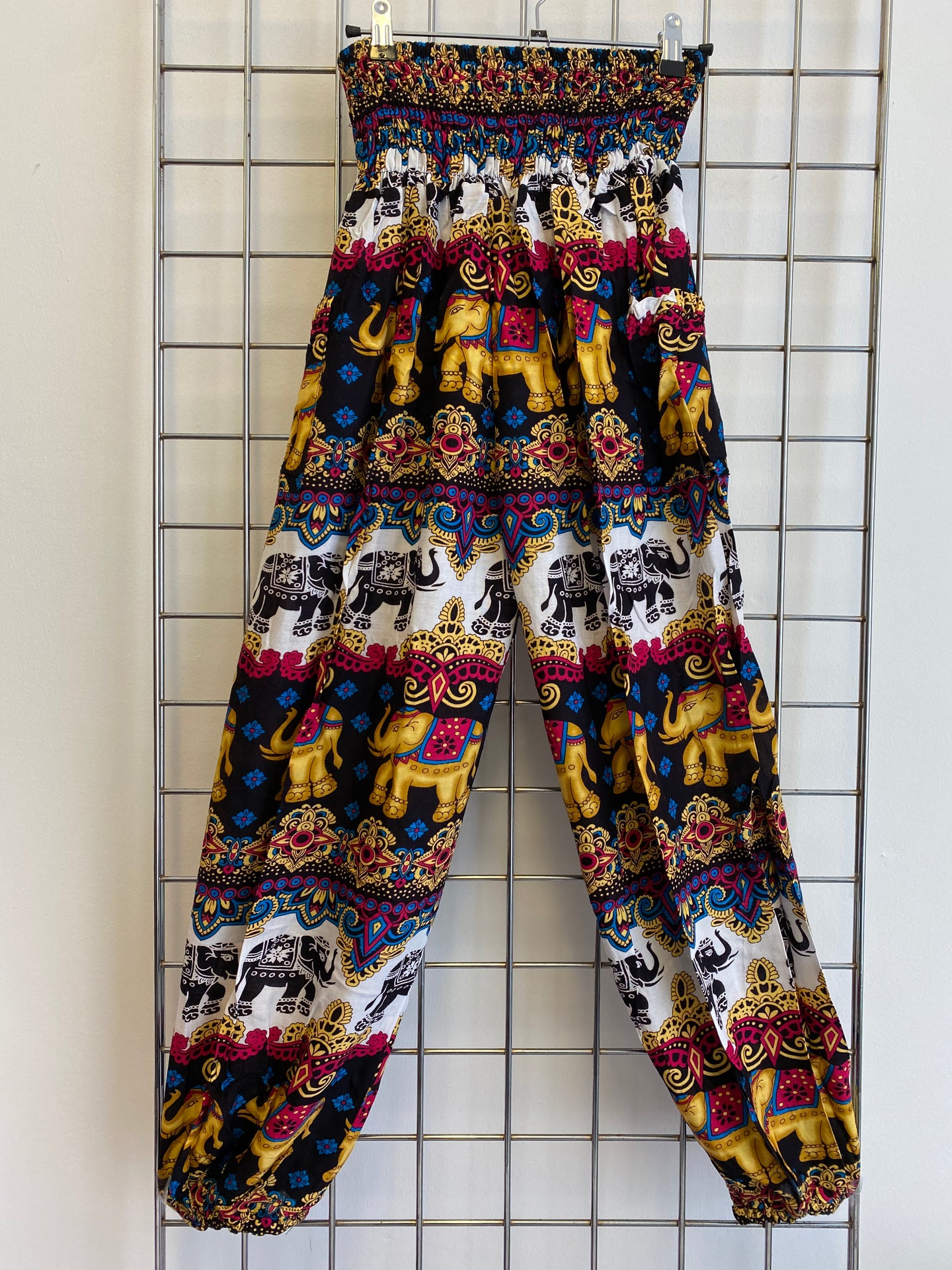 Harem Elephant Trousers - BLACK