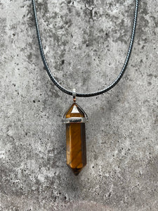 Tigers Eye Fixed Point Pendant