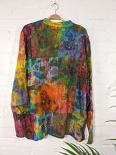 Load image into Gallery viewer, Tie Dye Multi Coloured 3 Button Shirt
