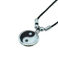 Yin Yang Corded Necklace