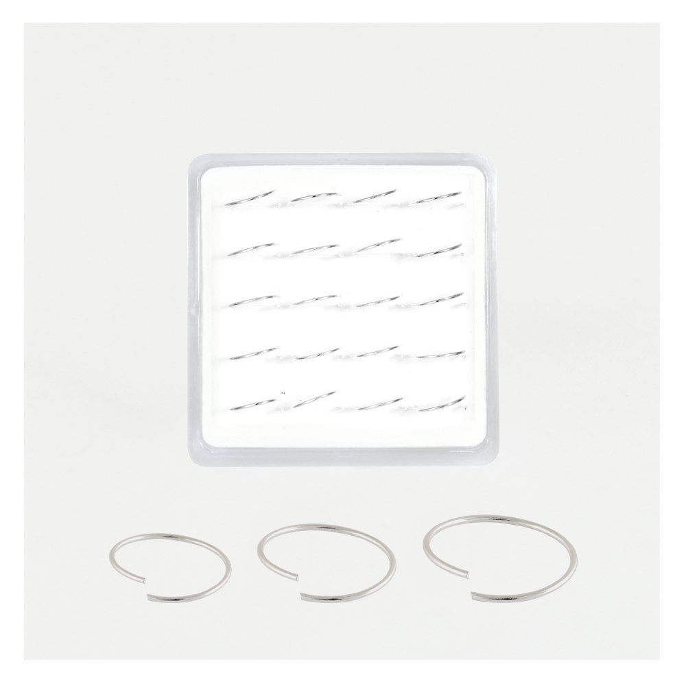 Plain Silver Nose Rings