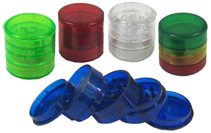 ACRYLIC 4 PART GRINDER – ASSORTED COLOURS