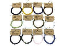 Load image into Gallery viewer, Gemstone POWER Bracelets - CHOICE OF 12
