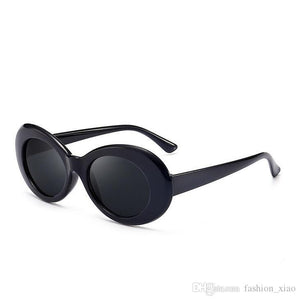Kurt Cobain Style Black Framed Sunglasses