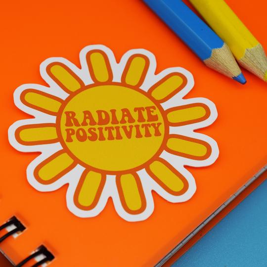 RADIATE POSITIVITY STICKER