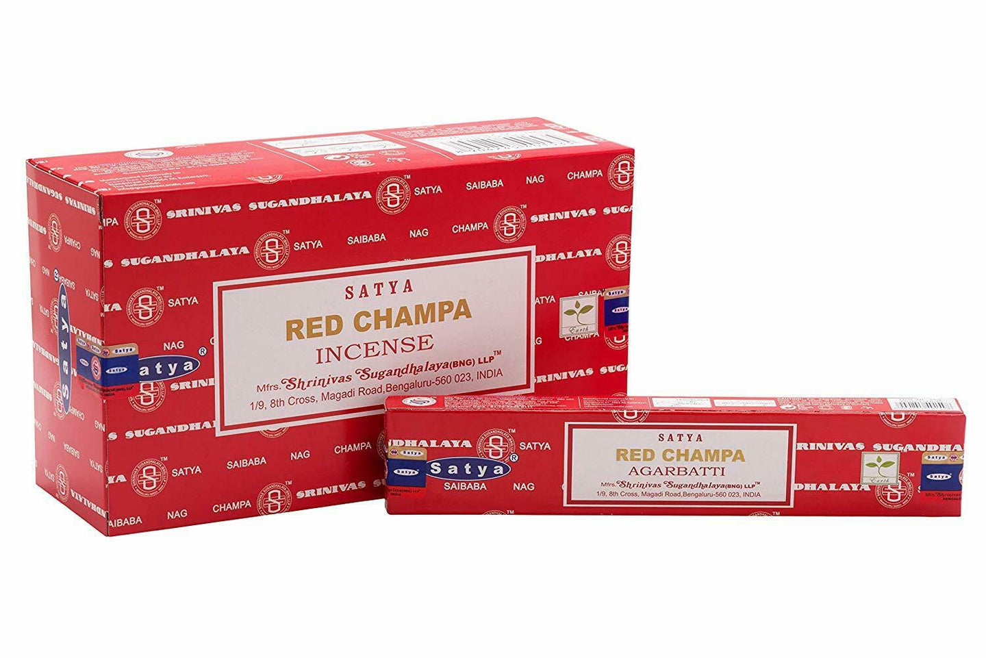 RED Nag Champa Incense Sticks