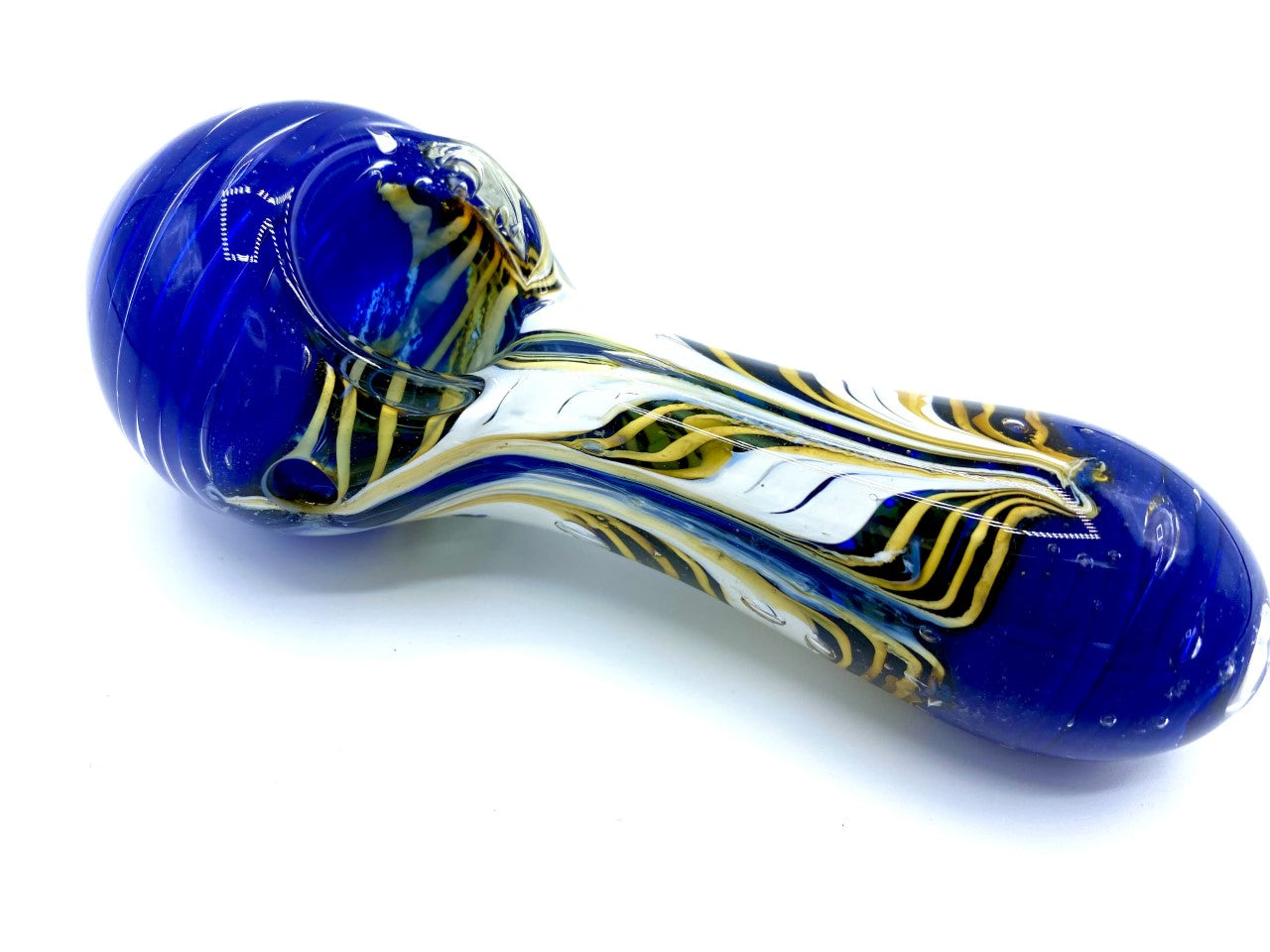 Glass Pipe Swirls 12cm