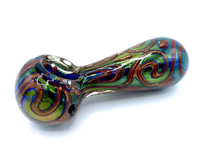 Glass Pipe Chunky 13cm
