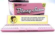 Load image into Gallery viewer, Blazy Susan King Size PINK Rolling Papers
