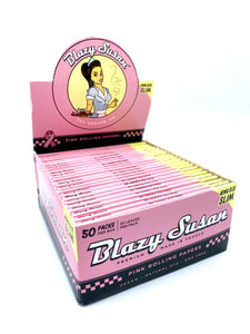 Blazy Susan King Size PINK Rolling Papers