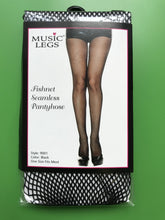 Load image into Gallery viewer, Black Classic Fishnet Tights
