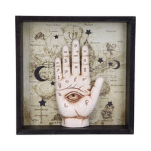 Load image into Gallery viewer, Palmistry Companion Framed Chiromancy Wall Mounted Art
