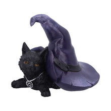 Load image into Gallery viewer, Piper – Witches Cat and Hat Figurine
