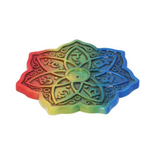 Load image into Gallery viewer, Rainbow Meditation Incense Burner
