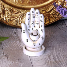 Load image into Gallery viewer, Palmistry Backflow Incense Burner - White
