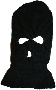 Woolly Balaclava - BLACK